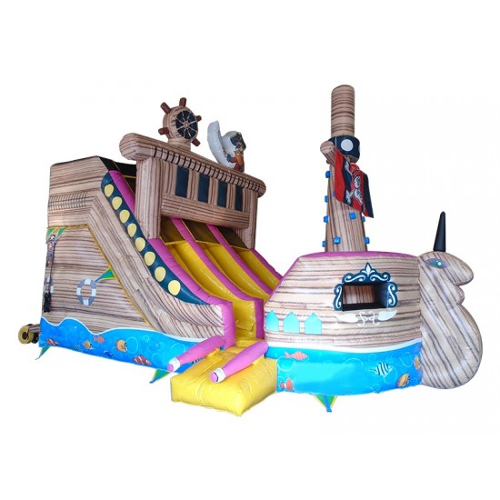 Inflatable Pirate Ship Slide