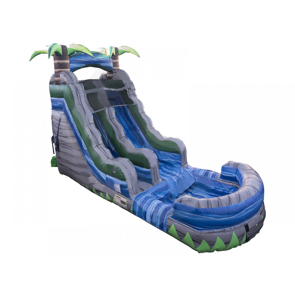 waterslide bouncy castle