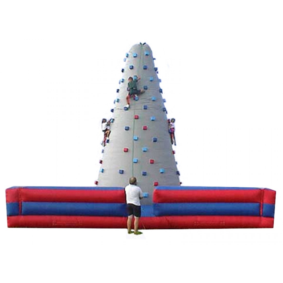 inflatable climbing wall