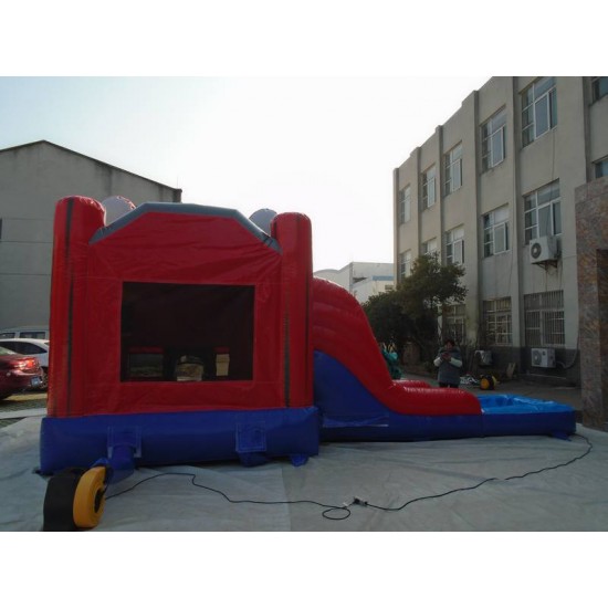 Avengers Bouncy Castle Slide