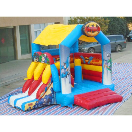 Batman Bouncy Castle Slide