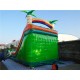 Inflatable Dual Lane Tropical Water Slide