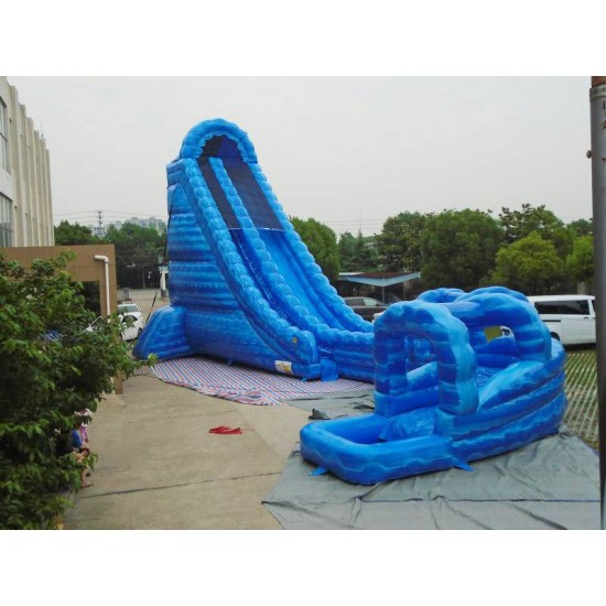 The Twister With Curve Water Slide