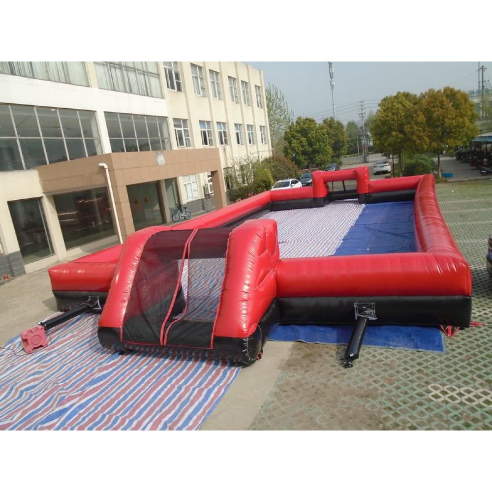 sportspower inflatable soccer field