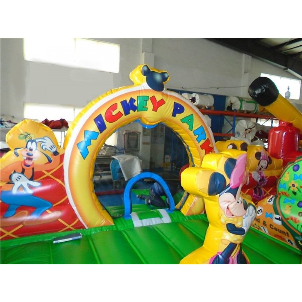 mickey mouse bouncy castle argos